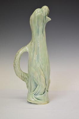 Lot 428 - Zsolnay Pecs 'Howling Otter' jug