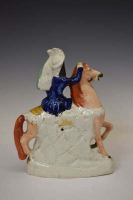 Lot 352 - Quantity of Staffordshire figures