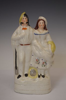 Lot 352 - Quantity of Staffordshire figures