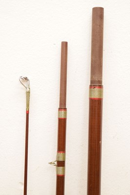 Lot 361 - Eight split cane and other fishing rods