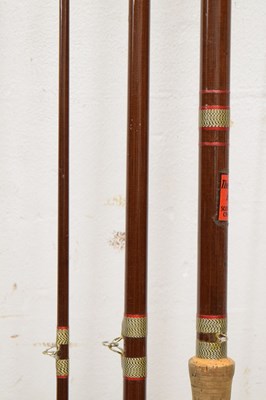 Lot 361 - Eight split cane and other fishing rods