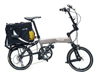 Lot 395 - Mezzo D9 lightweight alloy frame folding bike