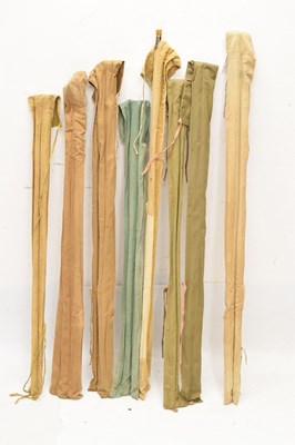 Lot 372 - Eight split cane and other fishing rods