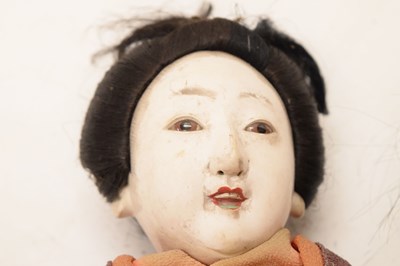 Lot 279 - Collection of composition head Asian-style dolls