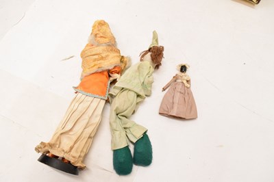 Lot 279 - Collection of composition head Asian-style dolls