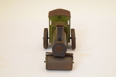 Lot 289 - Early 20th Century Bing clockwork tinplate steam roller