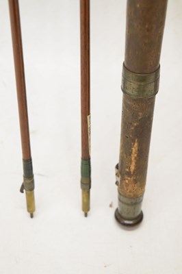 Lot 254 - Four Hardy Bros Ltd split cane and other