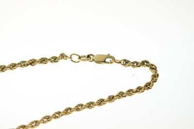 Lot 130 - Three 9ct gold chains