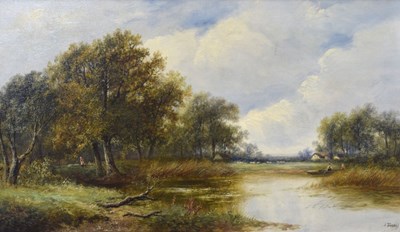 Lot 396 - Joseph Thors (1835 - 1884) -  Oil on canvas