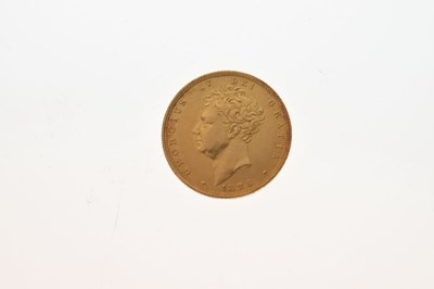 Lot 141 - George IV gold sovereign, 1826