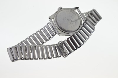 Lot 197 - Rolex - Gentleman's Oyster stainless steel wristwatch