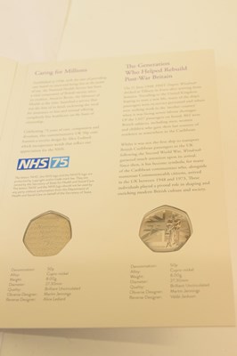 Lot 249 - Royal Mint 2023 commemorative Brilliant Uncirculated coin set