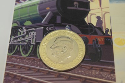 Lot 249 - Royal Mint 2023 commemorative Brilliant Uncirculated coin set