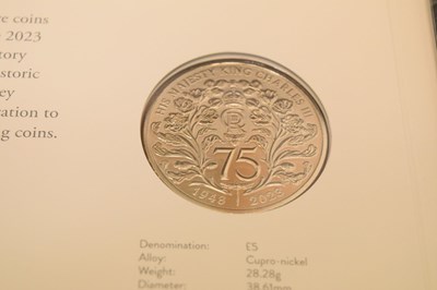 Lot 249 - Royal Mint 2023 commemorative Brilliant Uncirculated coin set