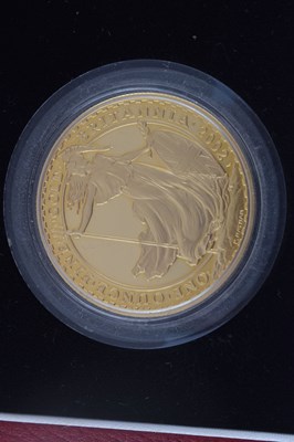 Lot 159 - 2002 Royal Mint gold proof Britannia set