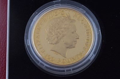 Lot 159 - 2002 Royal Mint gold proof Britannia set