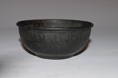 Lot 278 - Anglo Saxon bowl with label