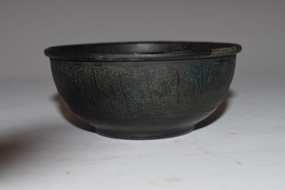 Lot 278 - Anglo Saxon bowl with label