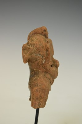 Lot 280 - Pre Columbian (Mayan) terracotta figure