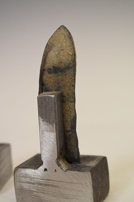 Lot 470 - Three Thai cast metal amulets