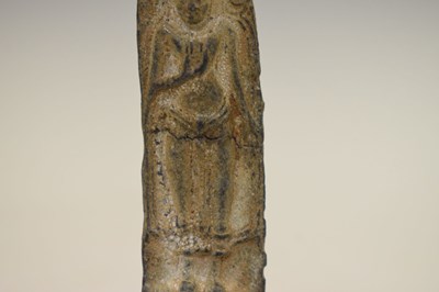 Lot 470 - Three Thai cast metal amulets