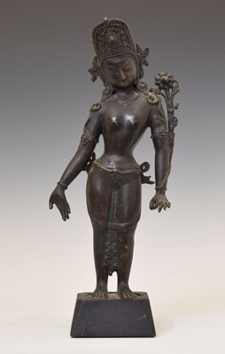 Lot 460 - Large 19th Century bronze figure of Padmapani