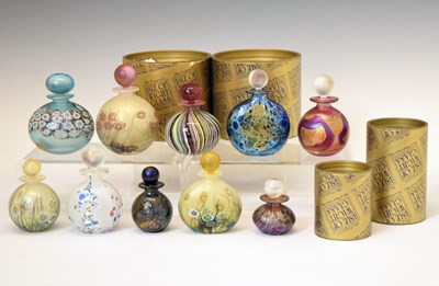 Lot 431 - Isle of Wight Glass Perfume bottles