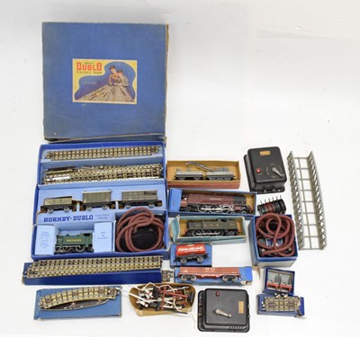 Lot 396 - Hornby Dublo - Boxed 00 gauge 'EDG7' Southern railway trainset