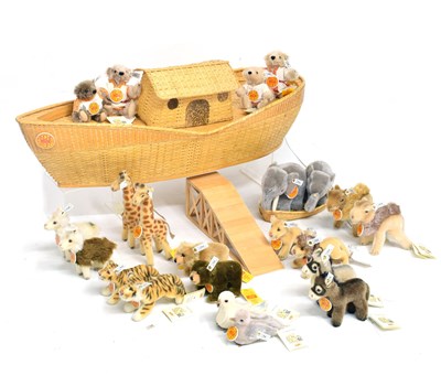 Lot 386 - Modern Steiff Noah's Ark limited edition set