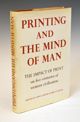 Lot 410 - Carter, John and Muir, Percy (edited) - 'Printing and the Mind of Man'