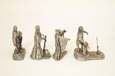 Lot 307 - Set of WAPW pewter figures