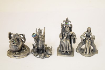 Lot 307 - Set of WAPW pewter figures