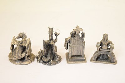 Lot 307 - Set of WAPW pewter figures