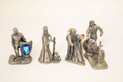 Lot 307 - Set of WAPW pewter figures