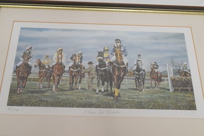 Lot 308 - Group of horse racing memorabilia/collectables