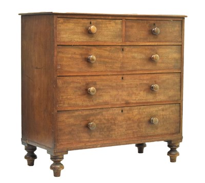 Lot 597 - James Winter, 101 Wardour Street - Mahogany chest of drawers