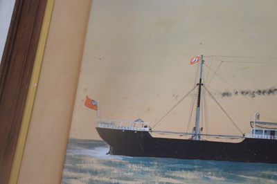 Lot 532 - Five maritime watercolours circa 1900