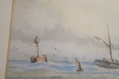 Lot 532 - Five maritime watercolours circa 1900