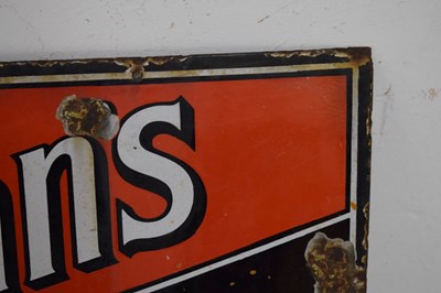 Lot 357 - Colman's Starch enamel sign