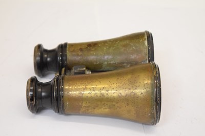 Lot 304 - Pair of Dixey & Son tortoiseshell opera glasses