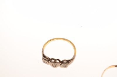 Lot 66 - 15ct gold ring mount