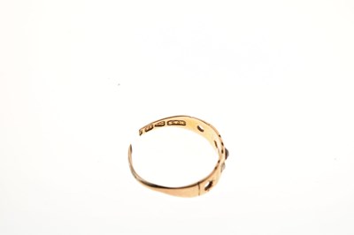 Lot 66 - 15ct gold ring mount