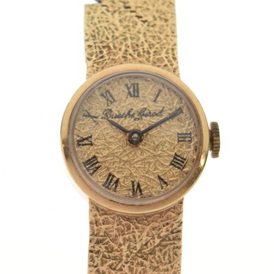 Lot 190 - Bueche Girod - Lady's 9ct gold wristwatch