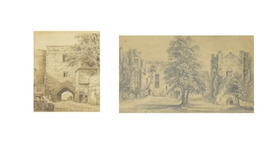 Lot 539 - 19th Century School monochrome watercolour