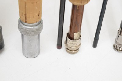 Lot 381 - Eight modern fishing rods