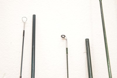 Lot 381 - Eight modern fishing rods