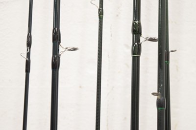 Lot 381 - Eight modern fishing rods