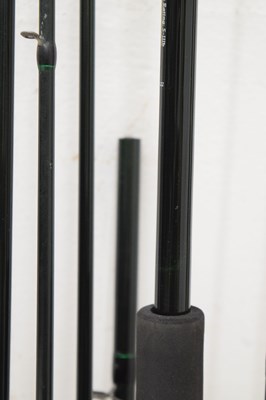 Lot 381 - Eight modern fishing rods