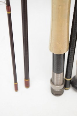 Lot 381 - Eight modern fishing rods