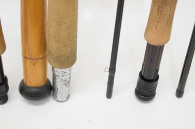 Lot 382 - Seven modern fishing rods